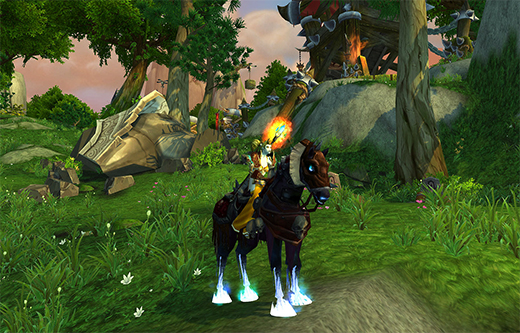 misandry-on-pony Misandry finds herself on a Crimson Deathcharger.