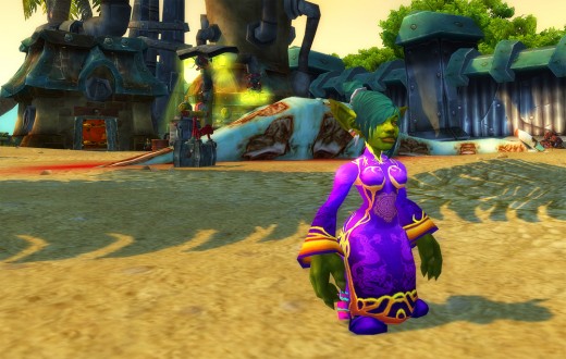The new warchief of the Horde, Sassy Hardwrench!