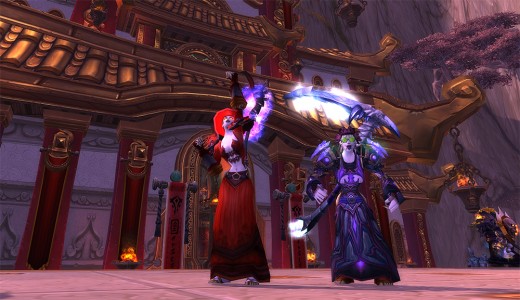 My mage and my long-lost friend.